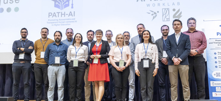 Path team at conference
